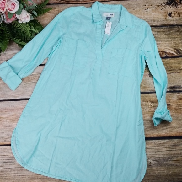 aqua tunic top